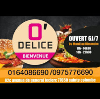 O'delice Sainte Colombe food