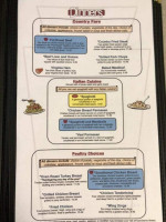 Keystone Truck Stop menu