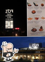 Zoy Fusion Pub food