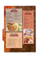 Montezuma Mexican menu