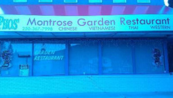 Montrose Garden menu