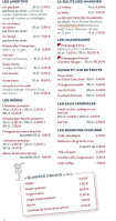 Oh Le Bistro Poitiers menu