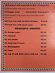 Spicy Corner menu