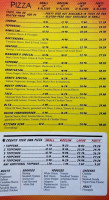 Geno's Pizza And Burgers menu