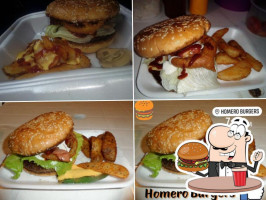 Homero Burgers food