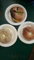 The Bagel Broker food