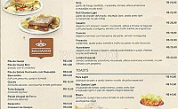 Fran's Café menu