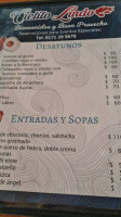 Cielito Lindo Family menu