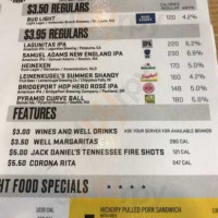 Buffalo Wild Wings Lloyd District menu