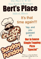 Bert's Place Milford Inc. food