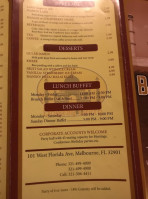 Bombay Curry menu