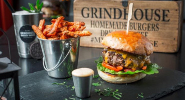 Grindhouse Homemade Burgers food