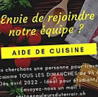 Aux Couleurs Du Terroir menu