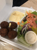 Jake's Falafel Corner food