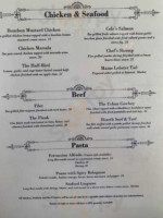 Cole's Hearth Room menu