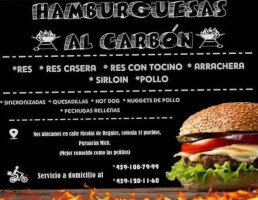 Hamburguesas Al Carbón food