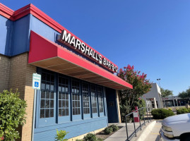 Marshall's -b-q outside