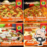 Sandy's Pizza food