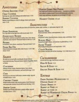 Stagecoach Inn menu