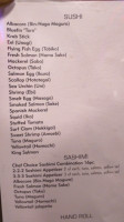 Junmai Sushi Grill menu