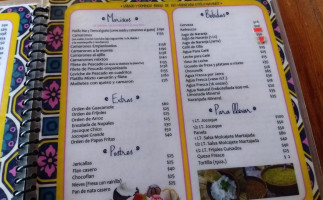 Rosita menu