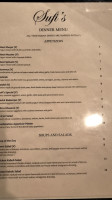 Sufi's Atlanta menu