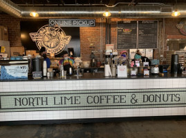 North Lime Coffee And Donuts food