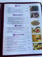 Thai Basil menu