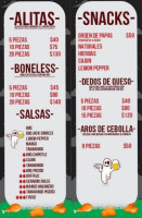 Asados Animas Sayula menu