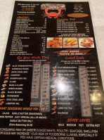 The Juicy Crab menu