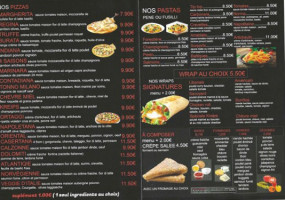 Kreips menu