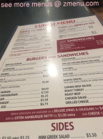 Chuckwagon Restaurant menu