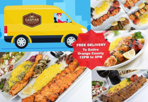 Caspian Mediterranean Kitchen food