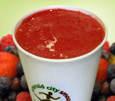 Emerald City Smoothie food