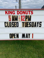 King Donuts Of Charlestown food