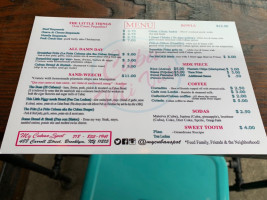 My Cuban Spot menu