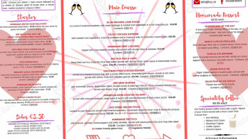 Bru Bistro menu