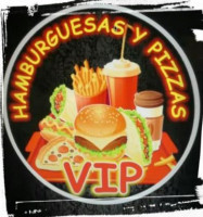 Vip Hamburguesas Y Pizzas food