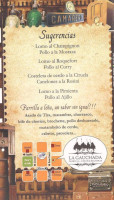 La Gauchada menu