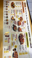 Pollo Campero menu