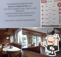 Krimbacher Metzgerei Pizzeria Catering Foodtruck Café inside