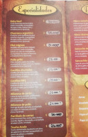 Efrain menu