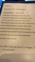 Table 34 menu