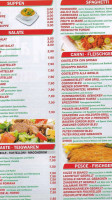 Mafiosi Pizzeria menu