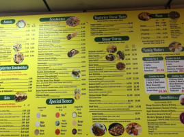 Hello Shawarma menu