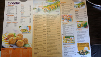 Posh Sushi Loop menu