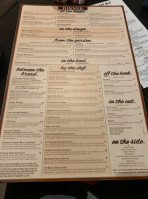 110 Grill menu