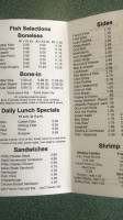 Fish City menu