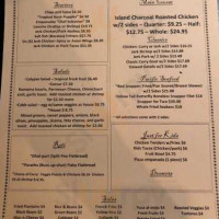 Mangos menu