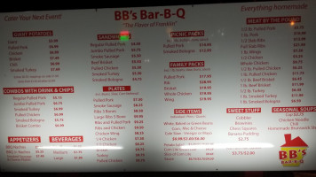 Bb's -b-q inside